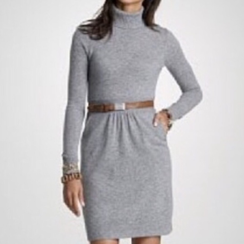 Cashmere blend sweater dress